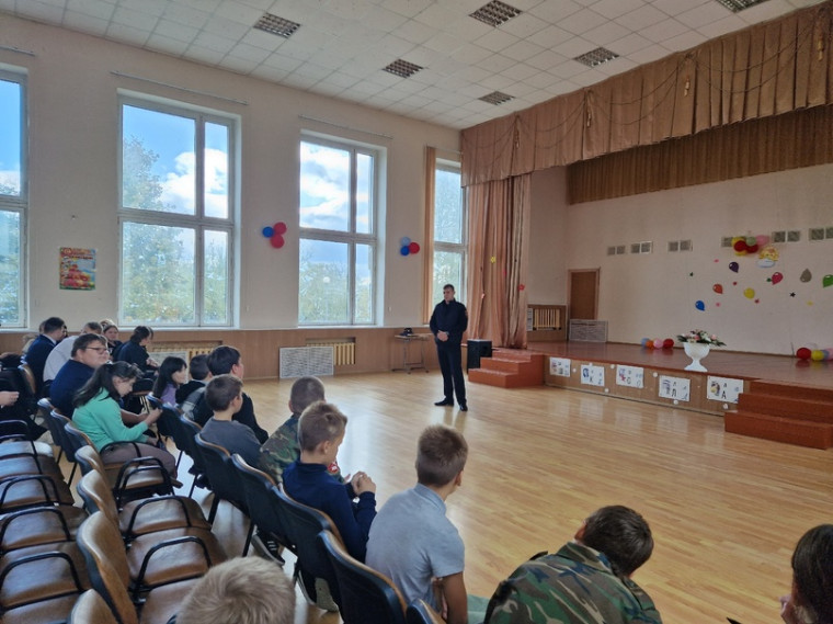 Встреча с участковым уполномоченным полиции..